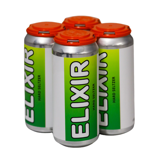 Elixir Ginger Lemon Seltzer 4pk/16 Oz